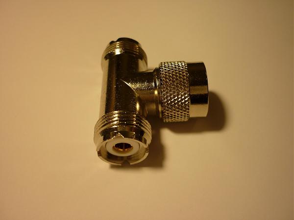 Продам Тройник штекер PL-259 и два гнезда SO-239