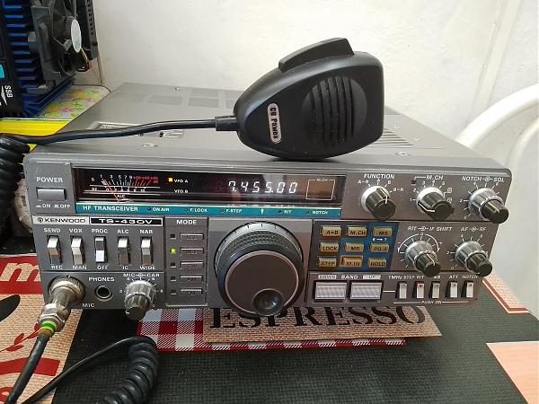 Продам трансивер TS-430v