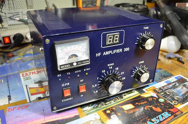 Продам Усилитель мощности на 4х ГУ-50 с отдельным БП