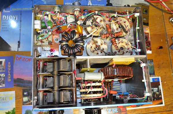 Продам Усилитель мощности на 4х ГУ-50 с отдельным БП