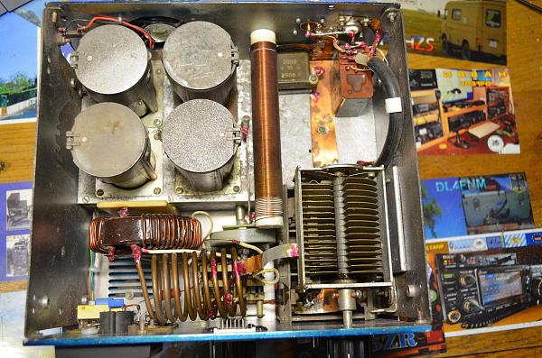 Продам Усилитель мощности на 4х ГУ-50 с отдельным БП