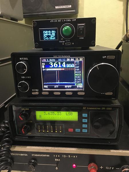 Продам Трансивер Sw2010 20Вт. 1-30МГц+144-146МГц SSB