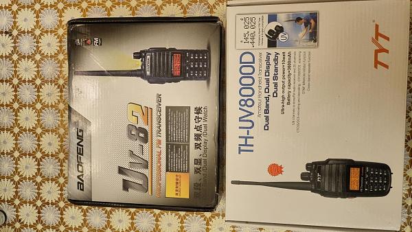 Продам uv-82L и tyt th-uv8000d