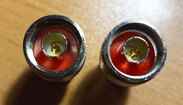 Продам два переходника с N штекера на SO-239