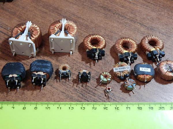 Продам Катушки, дроссели на ферритовых кольцах
