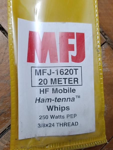 Продам Автомобильную антенна MFJ-1620+крепление MFJ-343