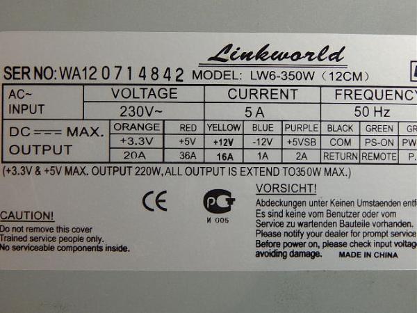Продам Блок питания к пк 350 ватт