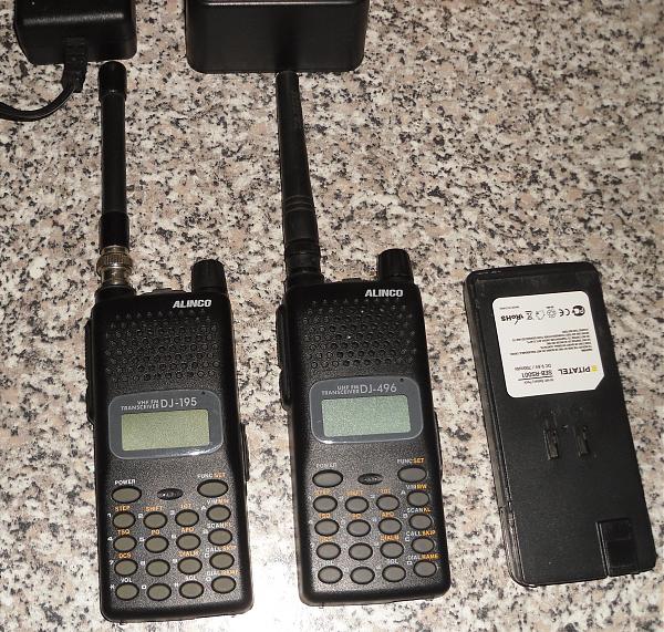 Продам Alinco DJ-195R; DJ-496E комплекты