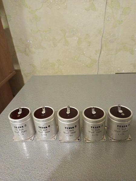 Продам Конденсаторы тэсла 10мкф 350 в