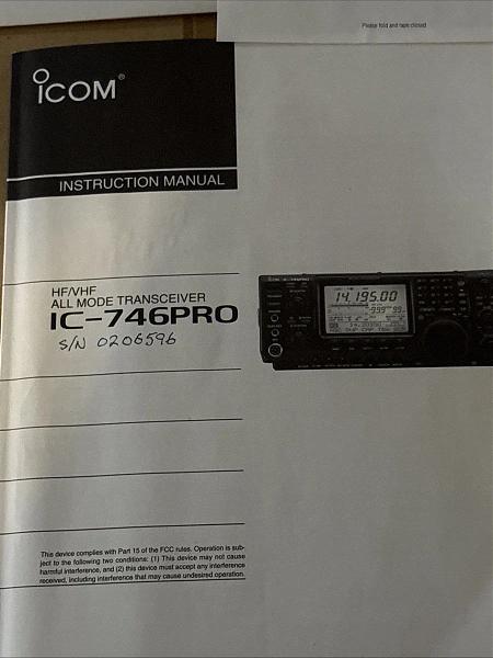 Продам Icom 746PRO