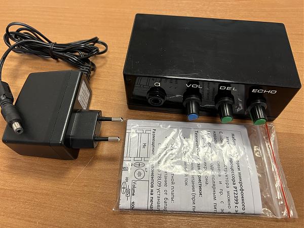 Продам Микрофонный усилитель с ревербератором