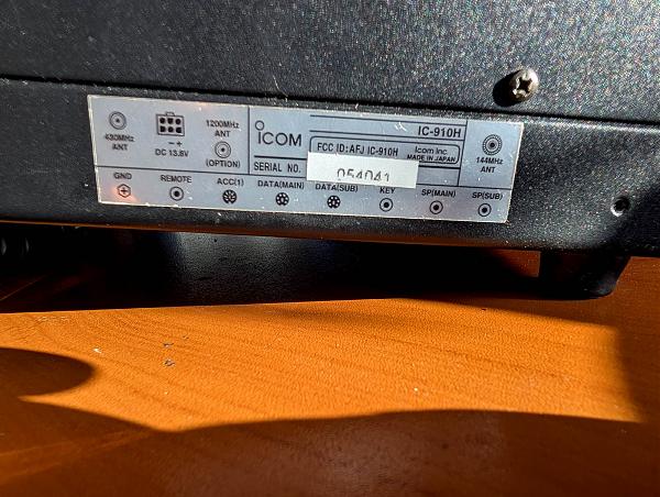 Продам ICOM Ic-910h 144 432 1298