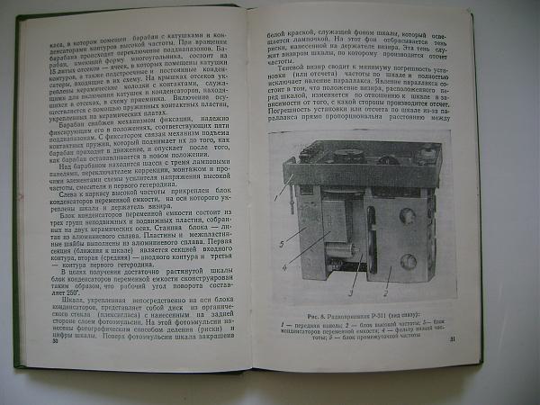 Продам Паспорт и схемы радиоприёмника Р-311, 1968 год