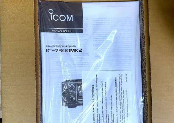 Продам icom 7300mk2 новый (USA) ЛОТ 11