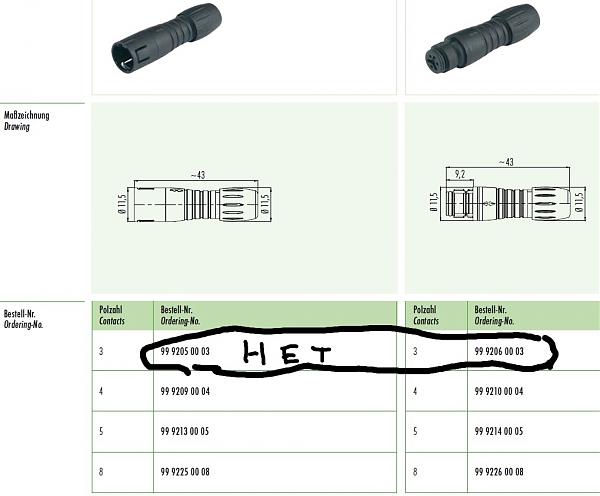 Продам Разъемы Binder IP67 (4,5,8 pin) 620 серия, пара