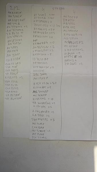 Продам Имеются транзисторы и микросхемы