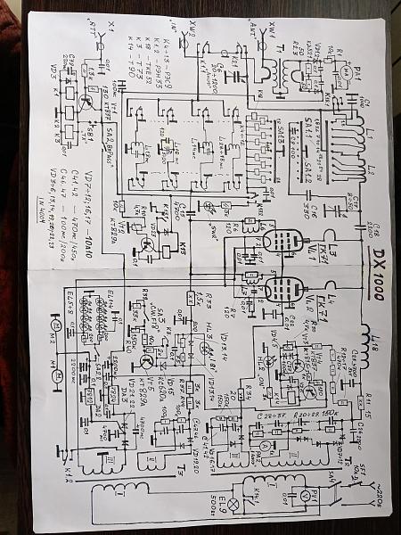 Продам УМ DX-1000 -1Квт на 2ГК71 с ОК