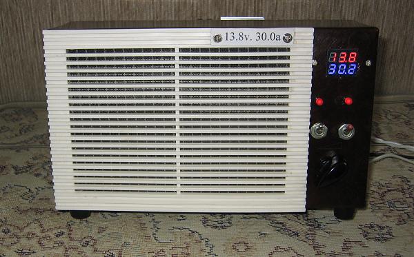 Продам БП 13.8в. 30а. ИМП. с УНЧ и динамиком