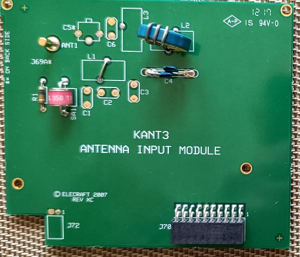 Продам K-3 Антеный вход