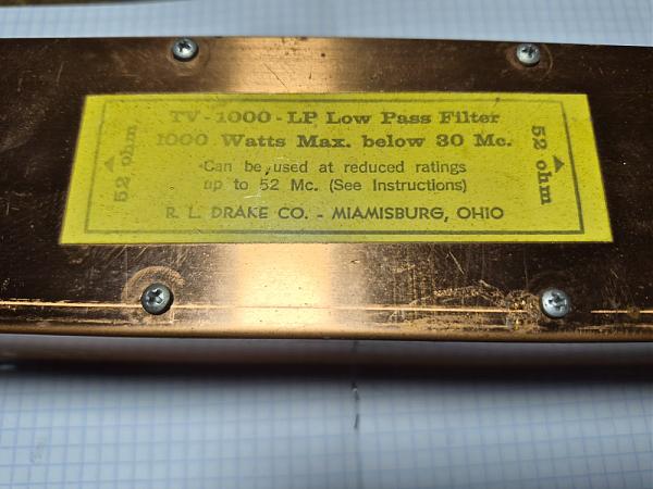 Продам ФНЧ для КВ диапазона. Drake
