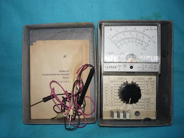 Продам Тестер Ц-4324 рабочий с паспортом и схемой