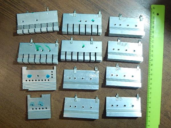 Продам Радиаторы охлаждения транзисторов (12 шт)