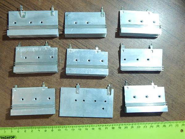 Продам Радиаторы охлаждения транзисторов (9 шт)