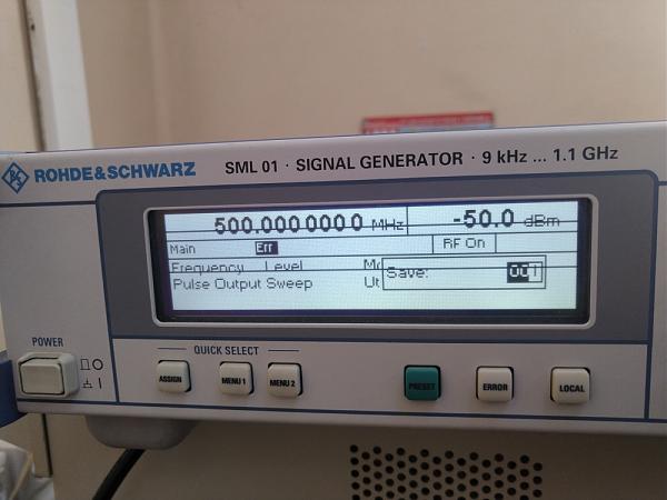 Продам ВЧ генератор АМ/ЧМ (внутр. и внешн.) до 520 МГц