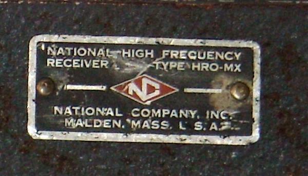 Продам Радиоприемник HRO-MX National Company