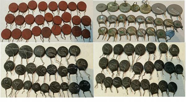 Продам Варисторы и термисторы бу