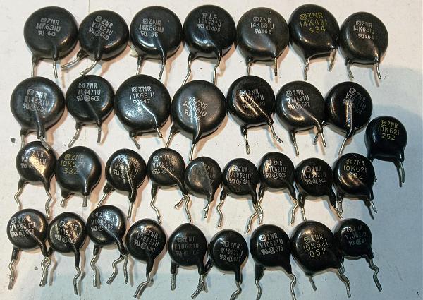 Продам Варисторы и термисторы бу