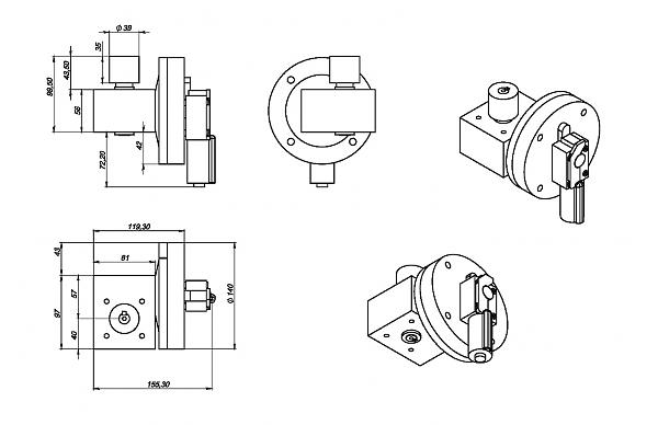 Продам Поворотное устройство для мини антенн