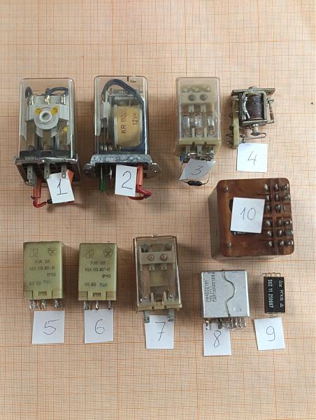 Продам Различные б/у реле