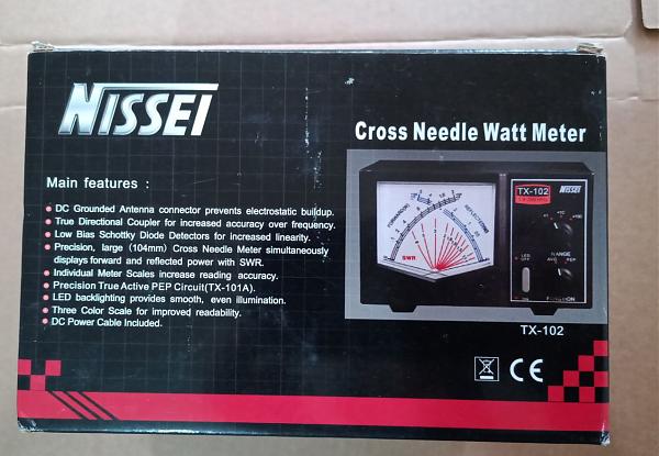 Продам Измеритель SWR+Power Nissei TX-502