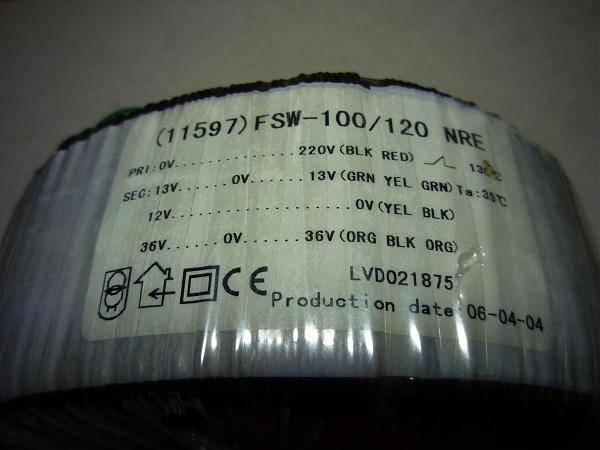 Продам Импортные тороидальные тр-ры серии FSW новые