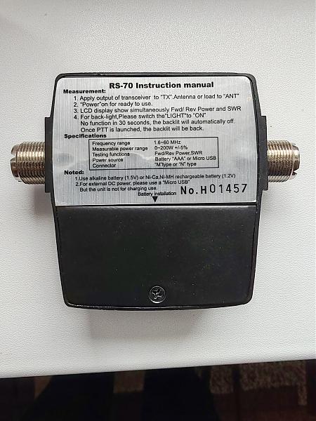 Продам КСВ - метр NISSEI-RS70