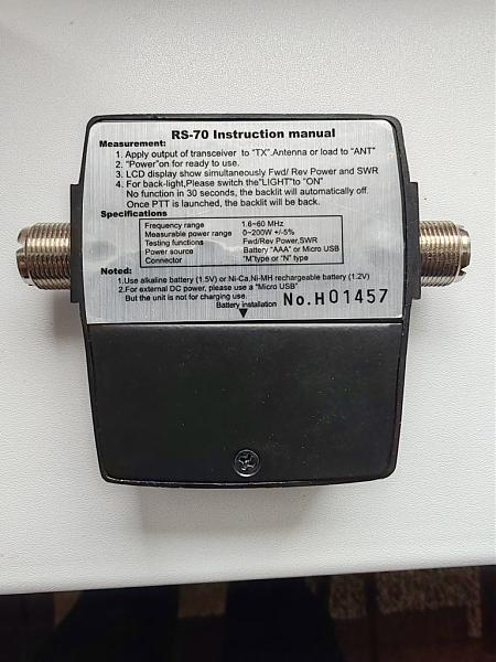 Продам КСВ - метр NISSEI-RS70