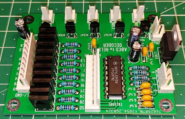 Продам Плата универсального ABCD дешифратора для ПДФ/ФНЧ