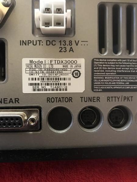 Продам Yaesu ftdx-3000