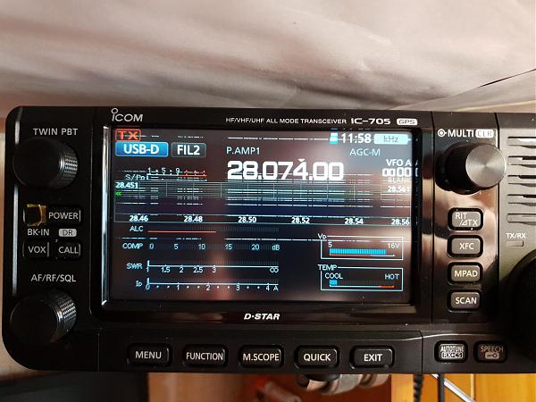 Продам Icom ic-705 с доработками