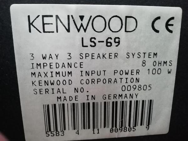 Продам Колонки Kenwood CE LS-69