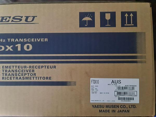 Продам Yaesu FTdx10