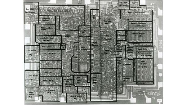 Структура Intel 4004
