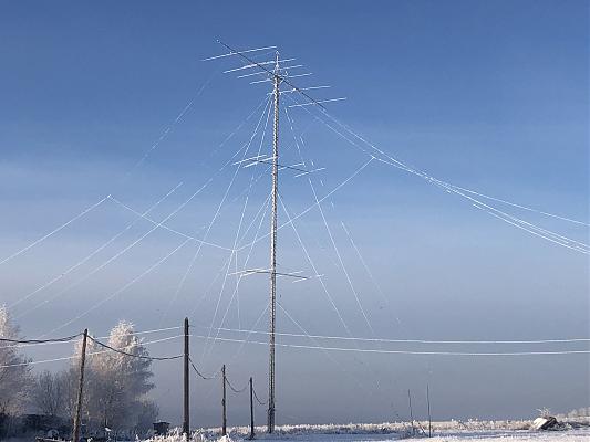 комплекс антенн “Большая Берта” RW0A (г. Красноярск) 