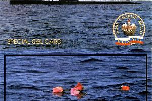 Мемориальные QSL карточки международного клуба"KING CHARLIE BRAVO", 2000 года выпуска... В честь мор ...