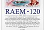 Диплом и плакетка Союза Радиолюбителей России, посвященные предстоящему мемориалу RAEM-120