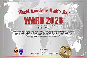 Дни активности Союза радиолюбителей России, посвященные всемирному дню радиолюбителя WARD 2026, прой ...