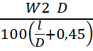 формула для расчета числа витков